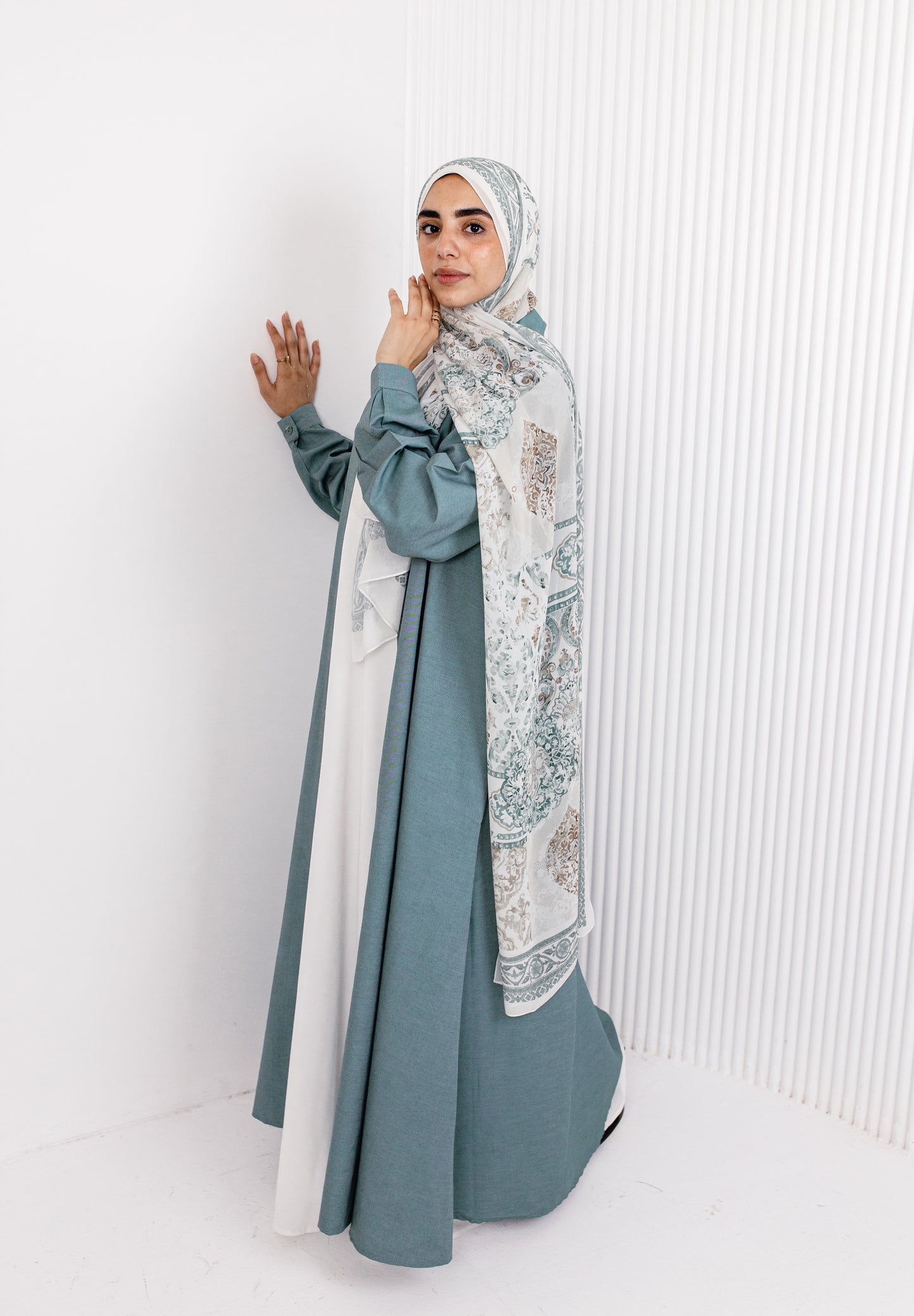 فستان ريحانه قطن-0181
