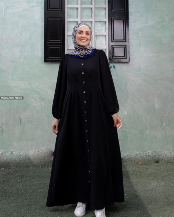 DR-22-129 فستان بنس كريب محبب