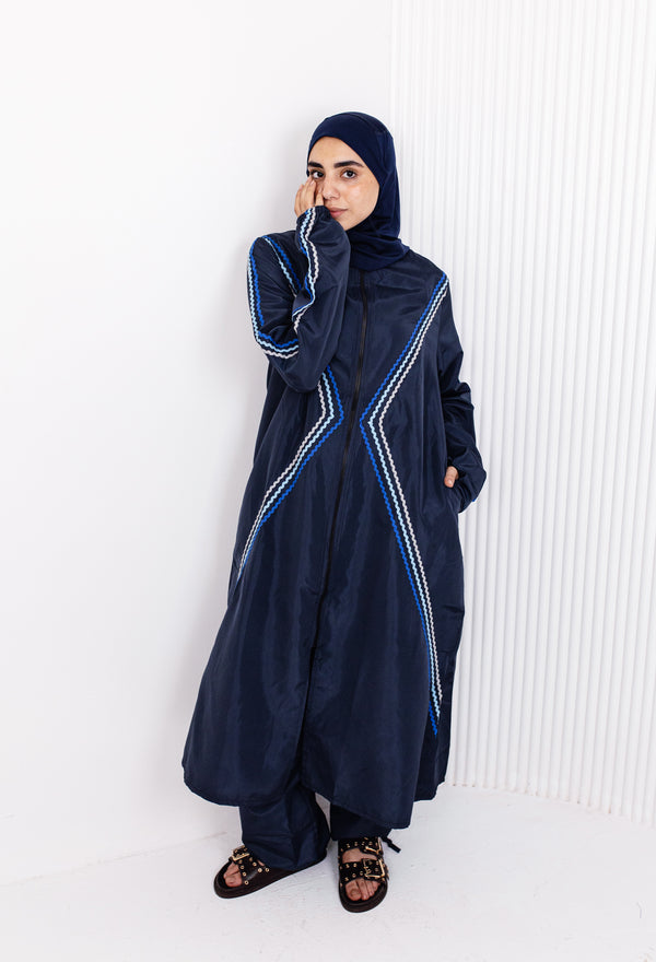 Zigzag Waterproof Burkini – 451