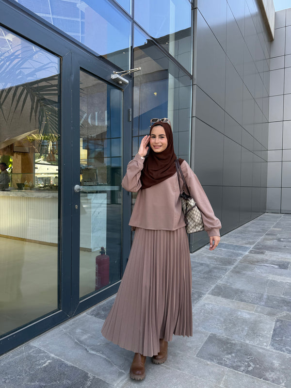 Round Neck Princess Blouse -661