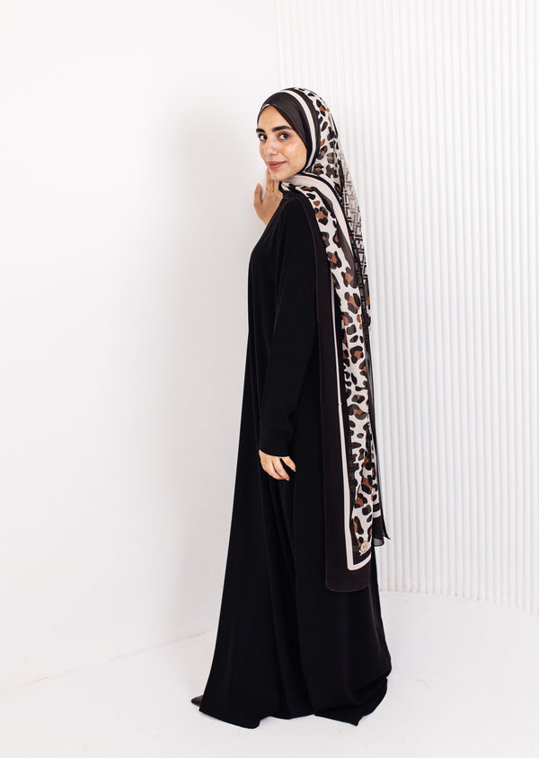 Tiger Chiffon Hijab 625-4