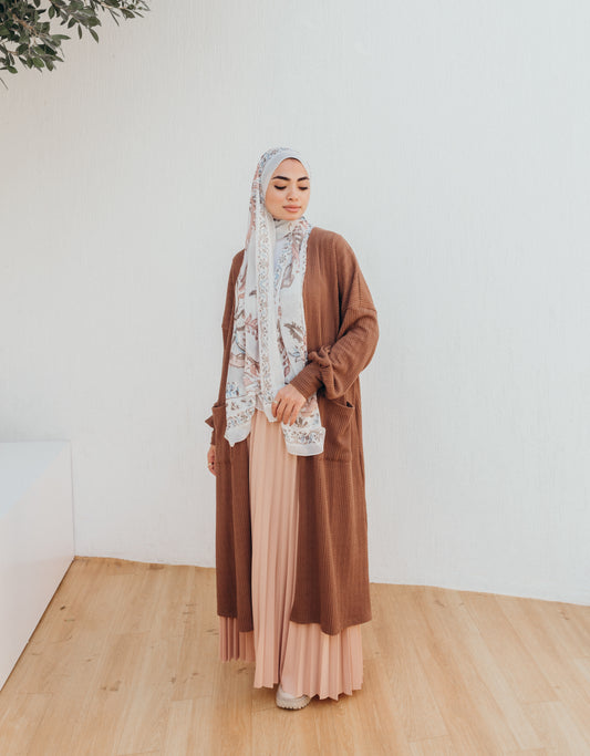1224-12 حجاب ديجيتال مستطيل-شيفون كريستال-نسائِم