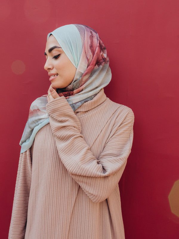 Atyaf Crystal Chiffon Hijab 1224-3