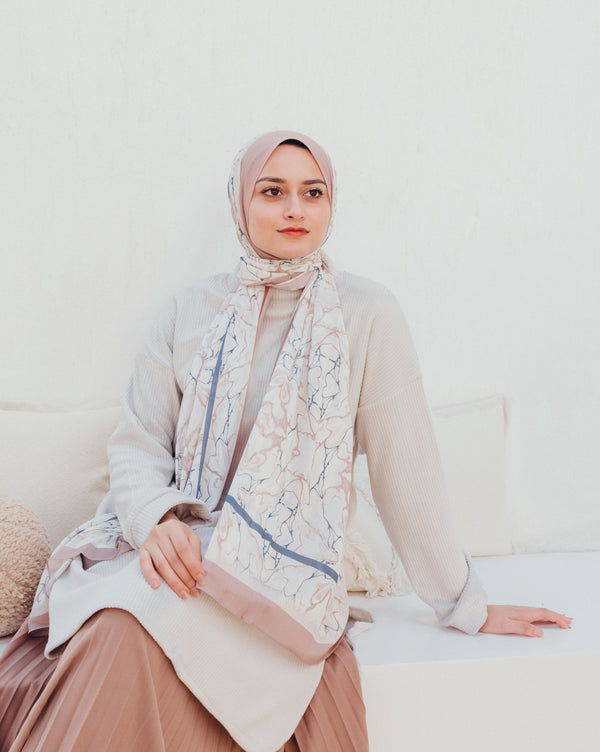 Talidah Crystal Chiffon Hijab 1224-1