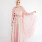 فستان سواريه وشاح ND-22-1004