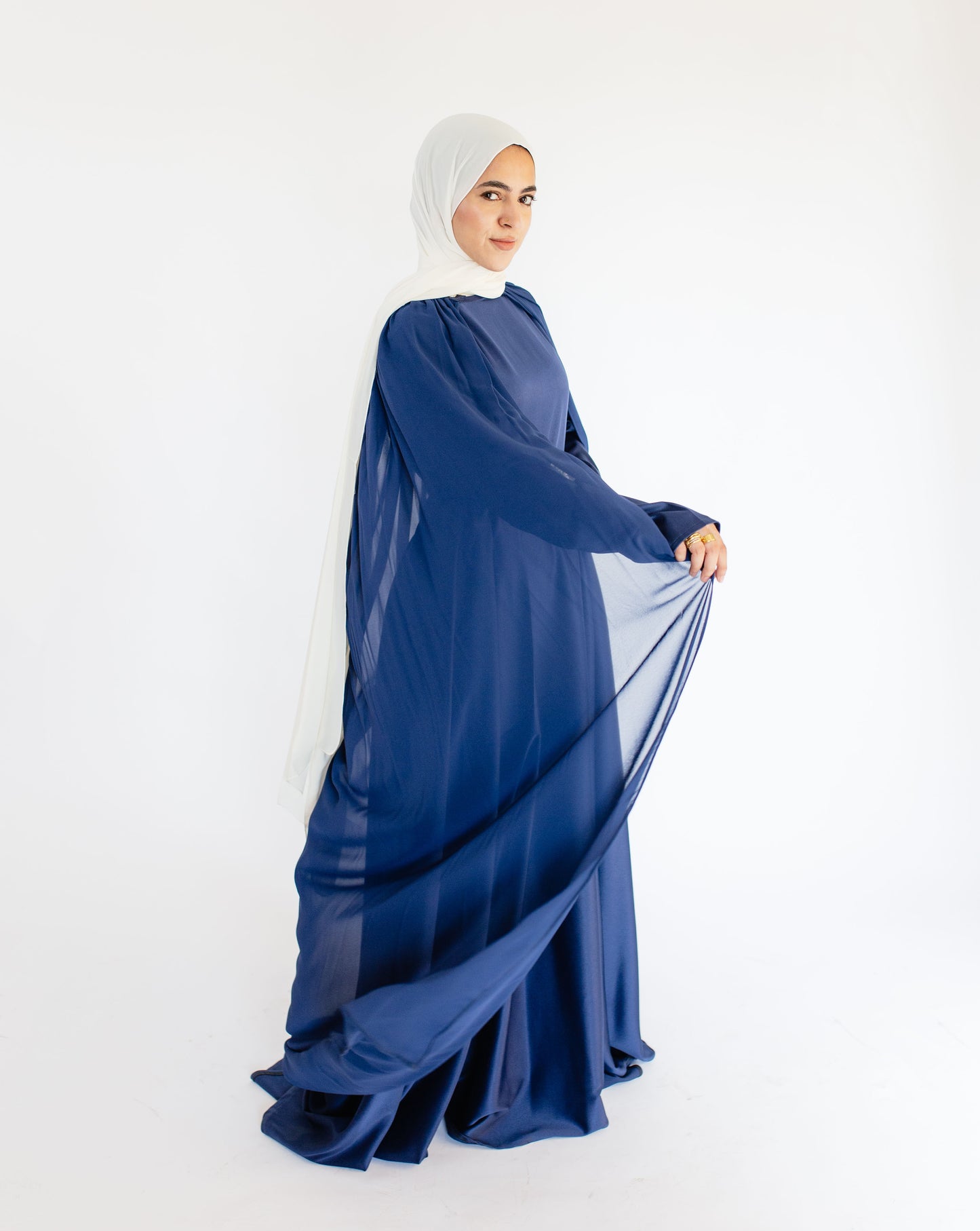 فستان سواريه وشاح ND-22-1004