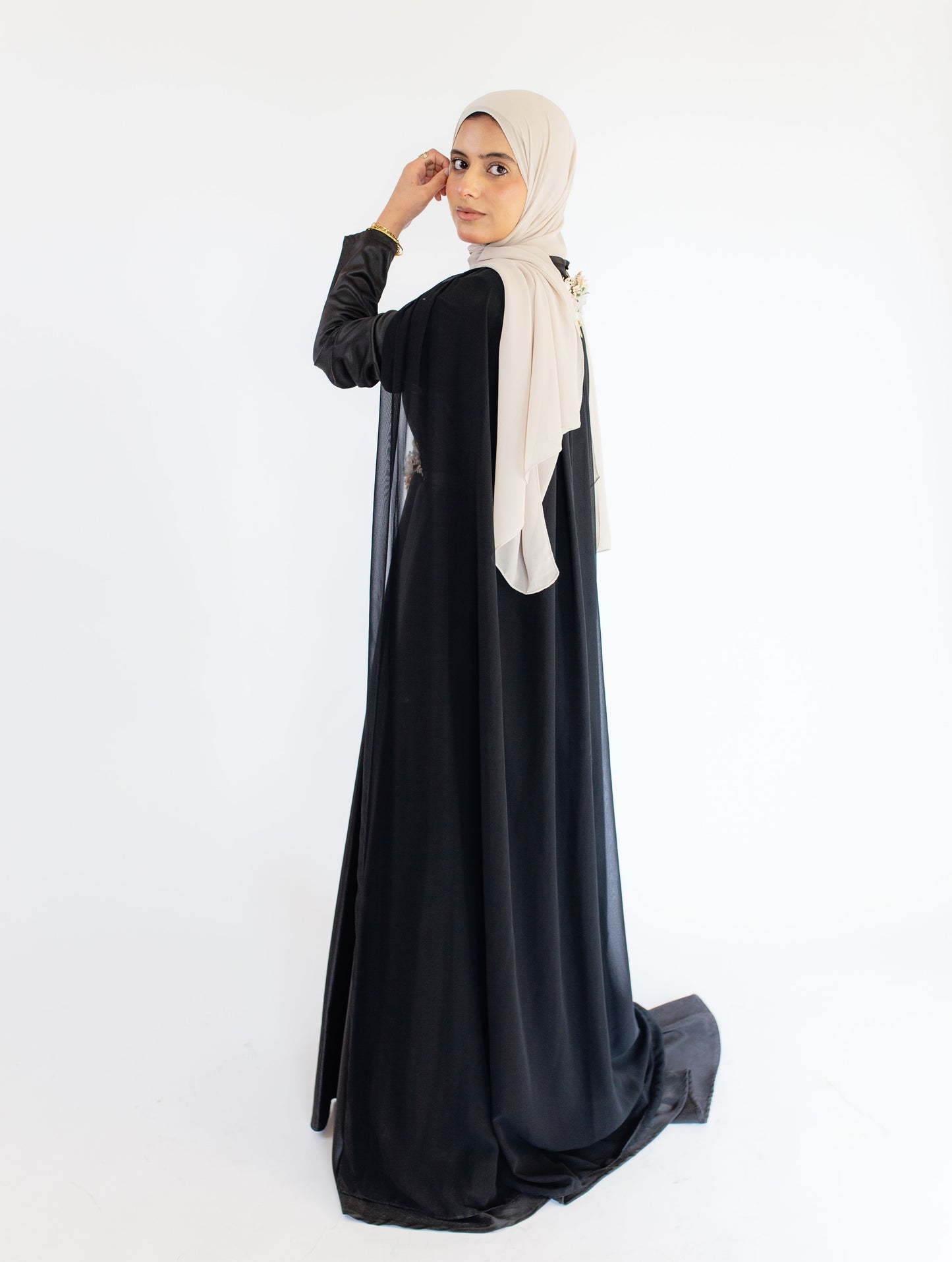 فستان سواريه وشاح ND-22-1004
