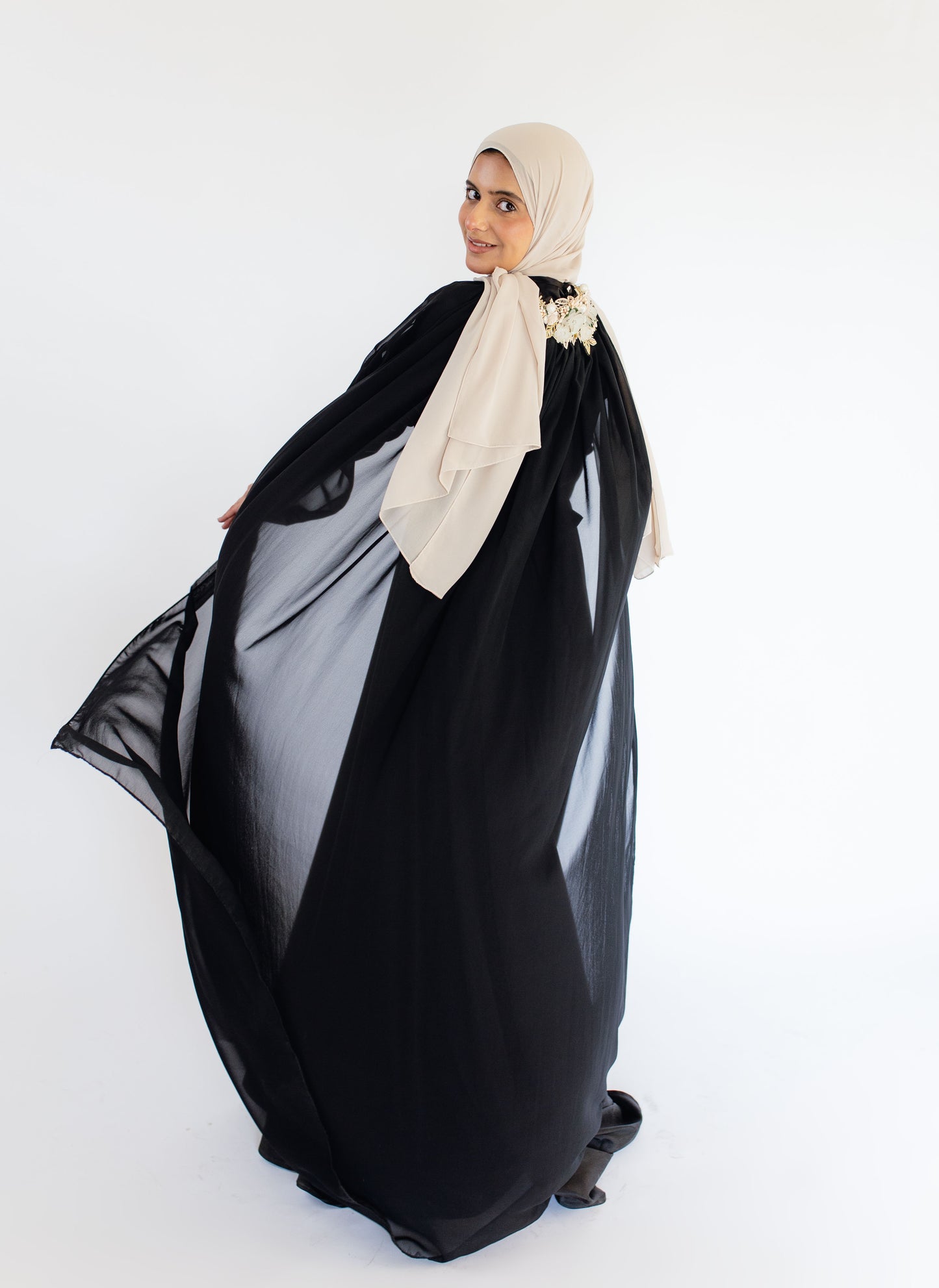 فستان سواريه وشاح ND-22-1004