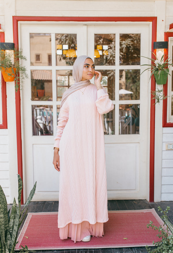 Knitted Mini Dress -0611