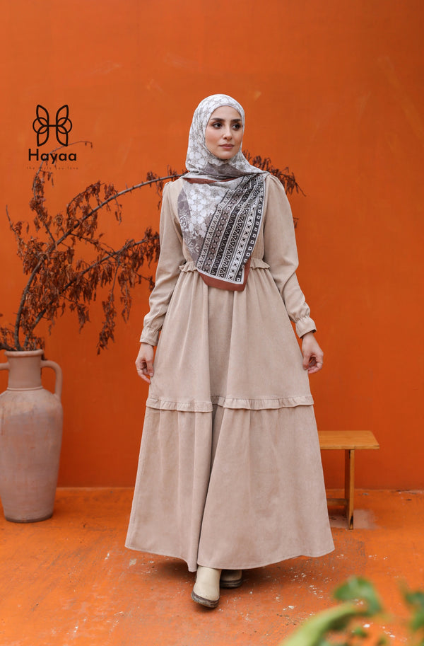 فستان قطيفة ادوار DR-W-23-180