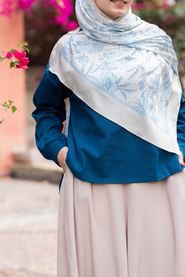 Rafeef Crystal Chiffon Hijab 1224-2