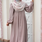 DR-22-129 فستان بنس  كريب محبب